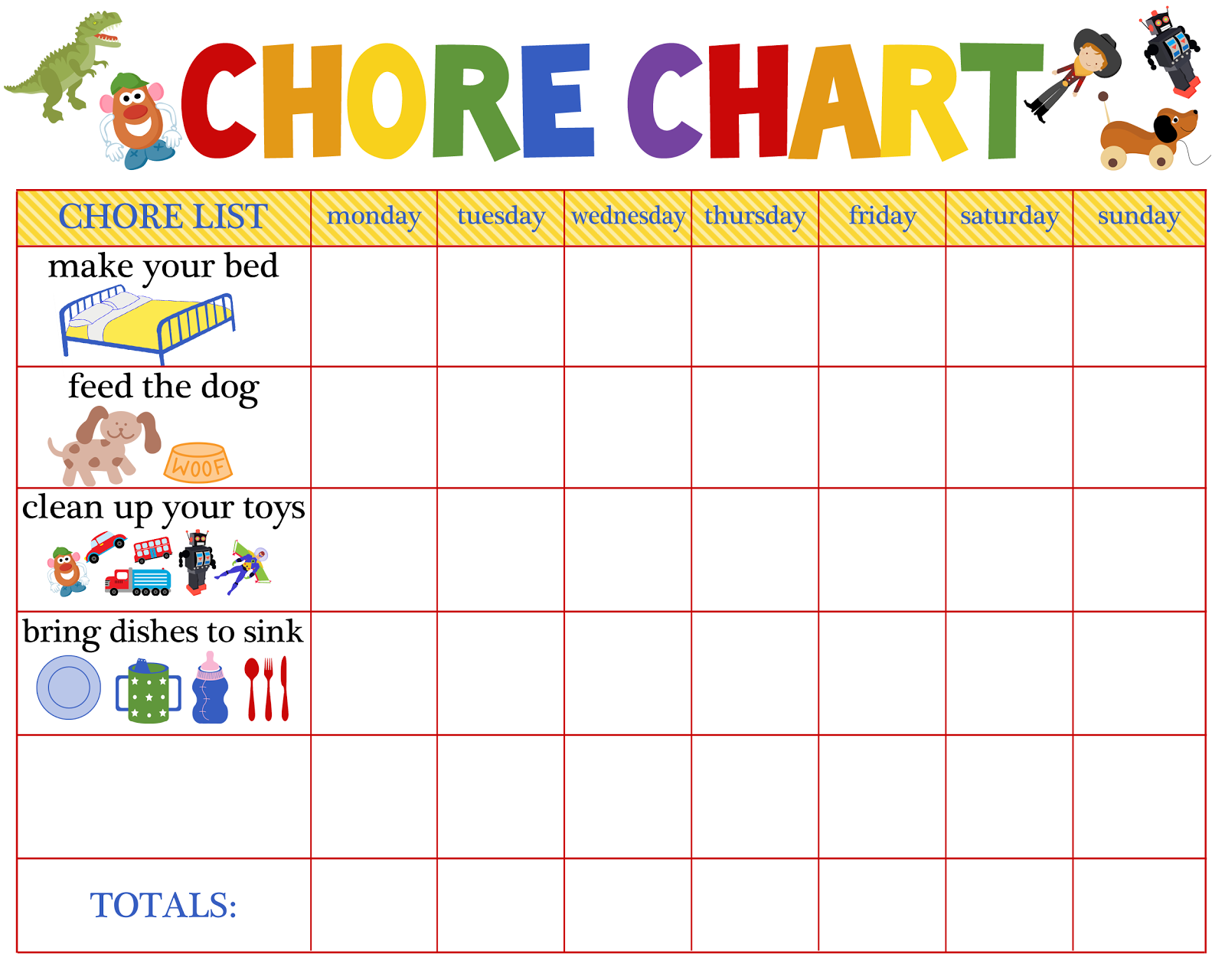 5 Year Old Reward Chart Free Educative Printable Worksheets Library