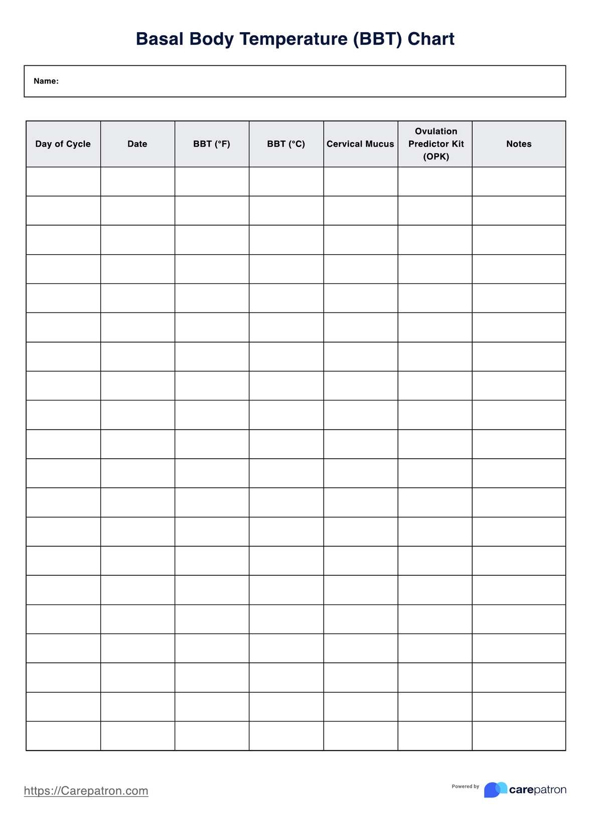 Opk Ovulation Test Strip Ovulation Predictor Kit Printable Tracker Instant Download Mustard Colorway Etsy