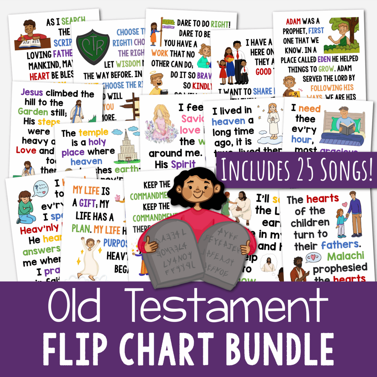 BEST Primary Flip Charts For Singing Time Primary Singing