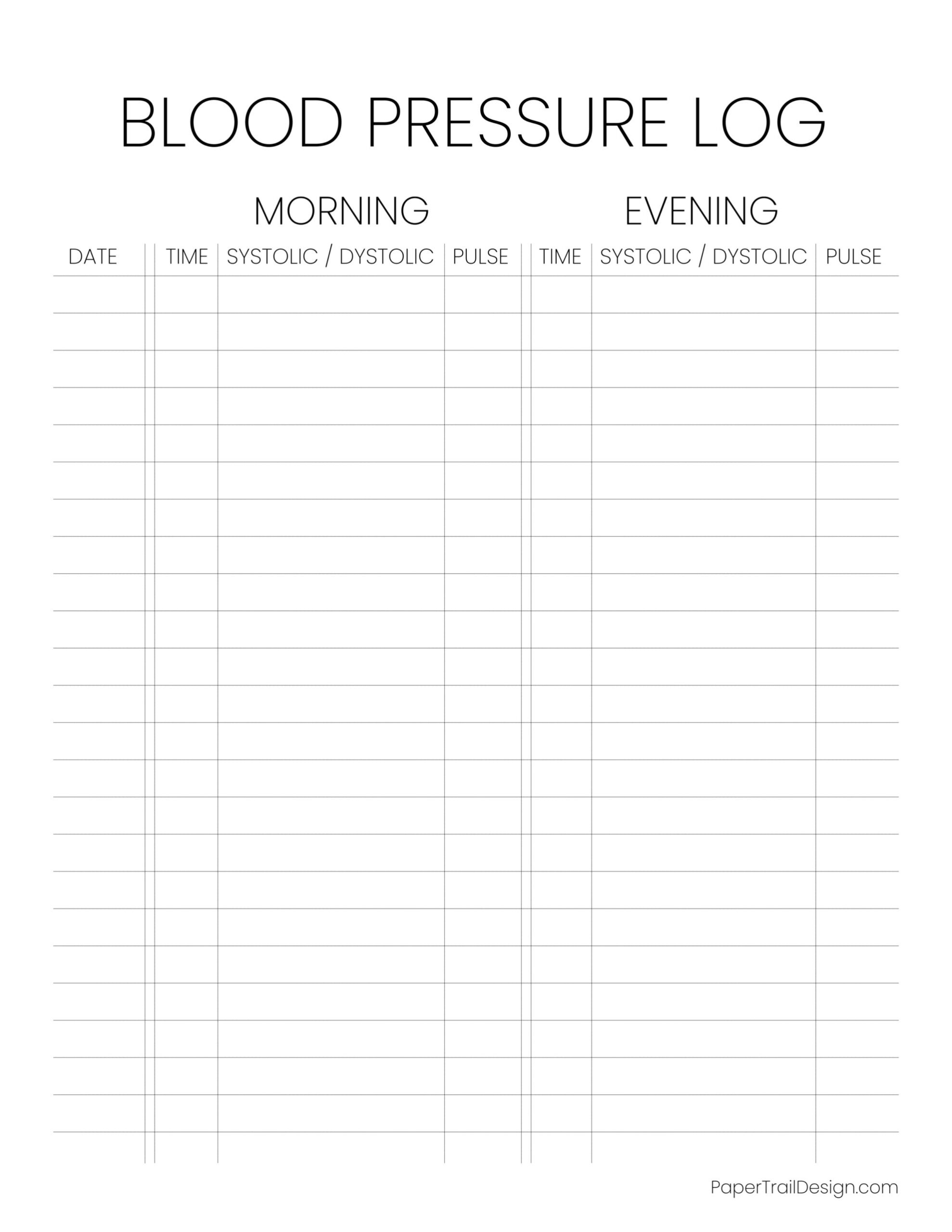 Blood Pressure Sheet Blood Pressure Log Medical Binder Medical Tracker Medical Printable Blood Pressure Chart Caregiver Log Wellness Etsy Norway
