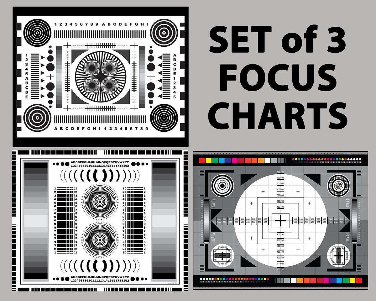 Buy Set Of 3 Focus Charts For Photography Lens Test Digital Download Digital Print Photography Lenses Sony Canon Nikon Camera Video Online In India Etsy