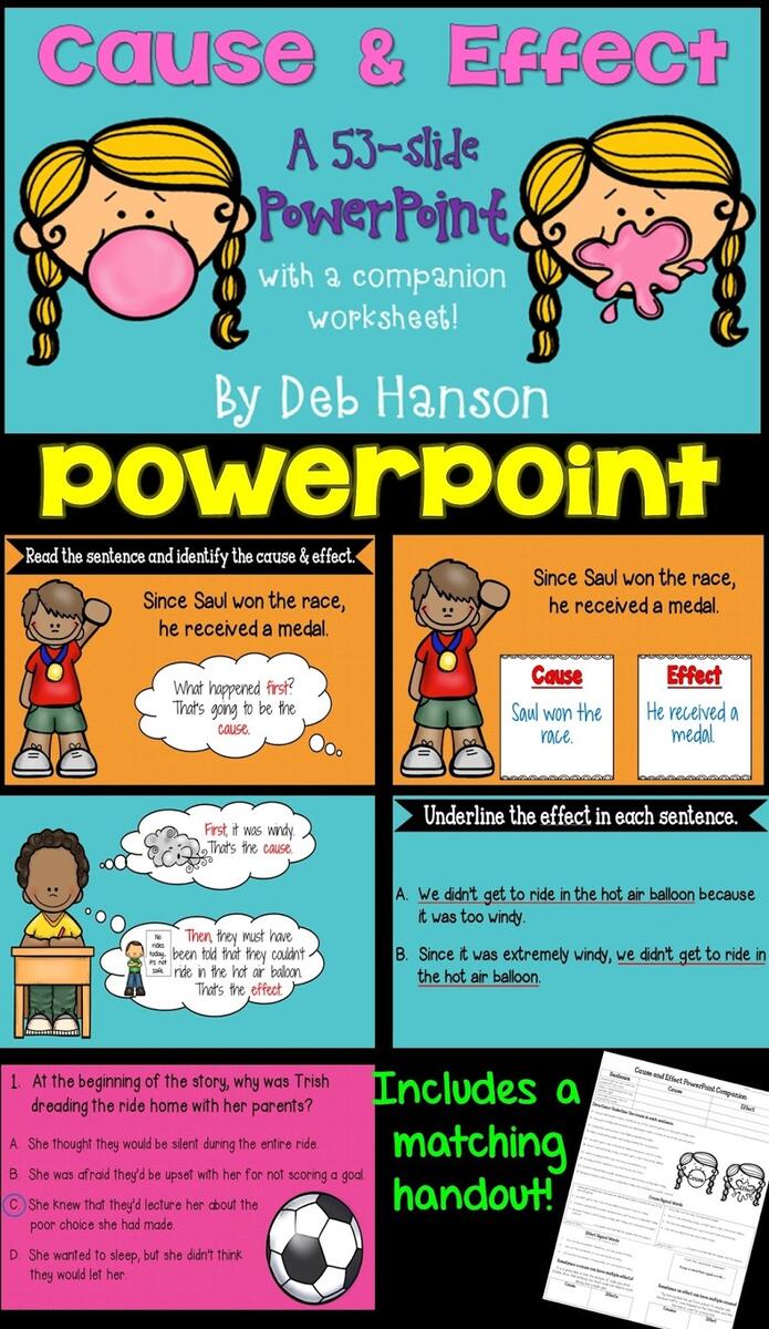 Cause And Effect Anchor Chart Crafting Connections