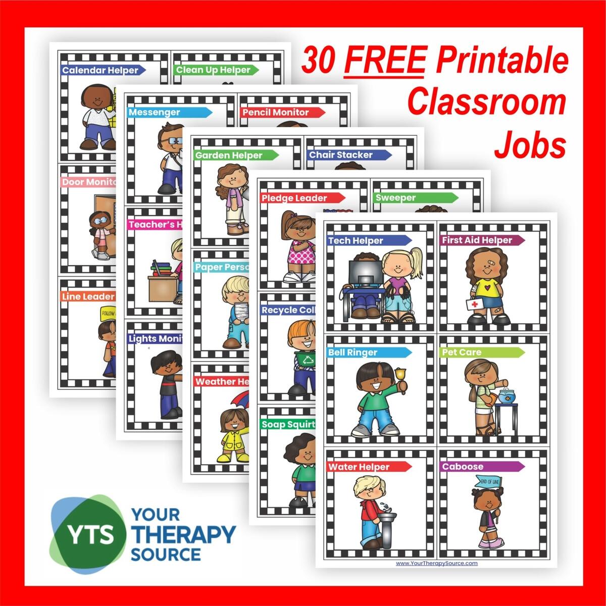 Classroom Job Chart For Elementary Teachers In 2026 Teaching With Jodi Durgin And Company