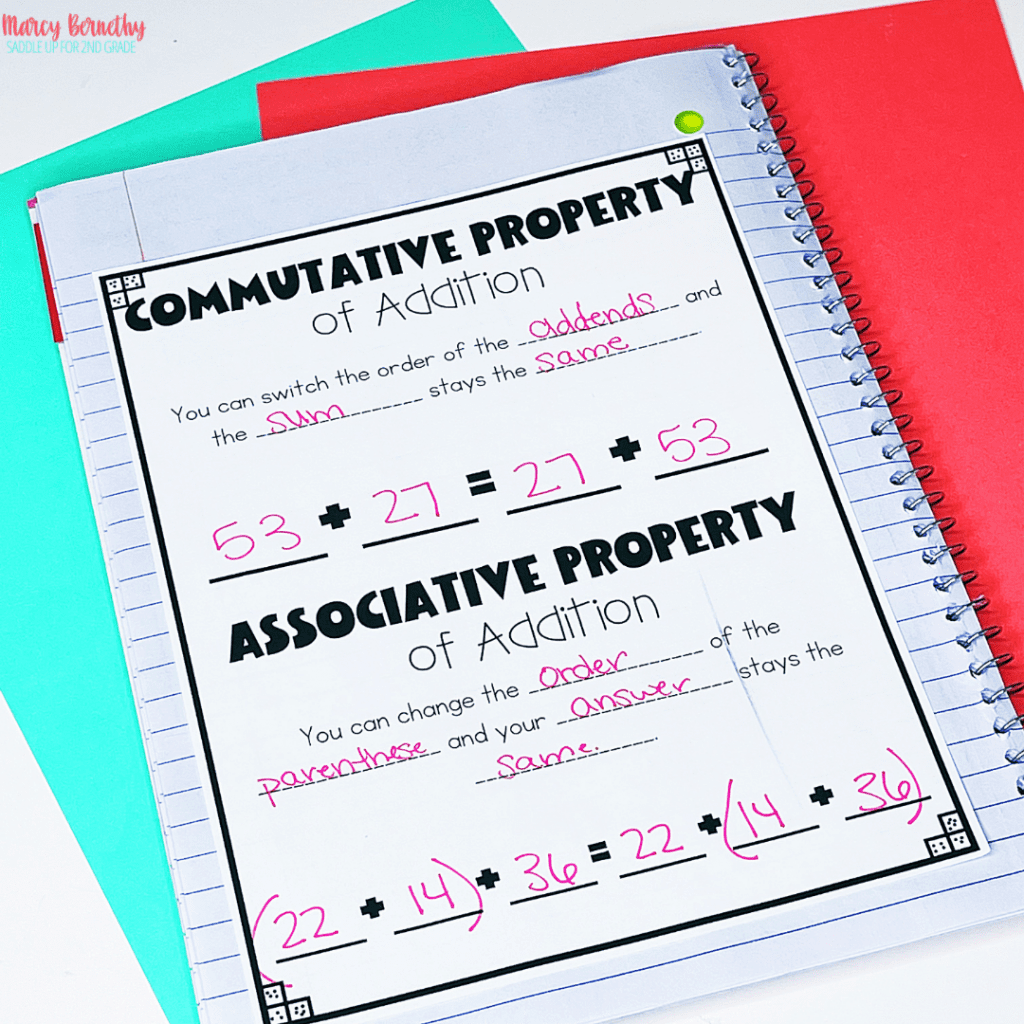 Effective Strategies For Introducing Properties Of Addition In 3rd Grade Saddle Up For 2nd Grade