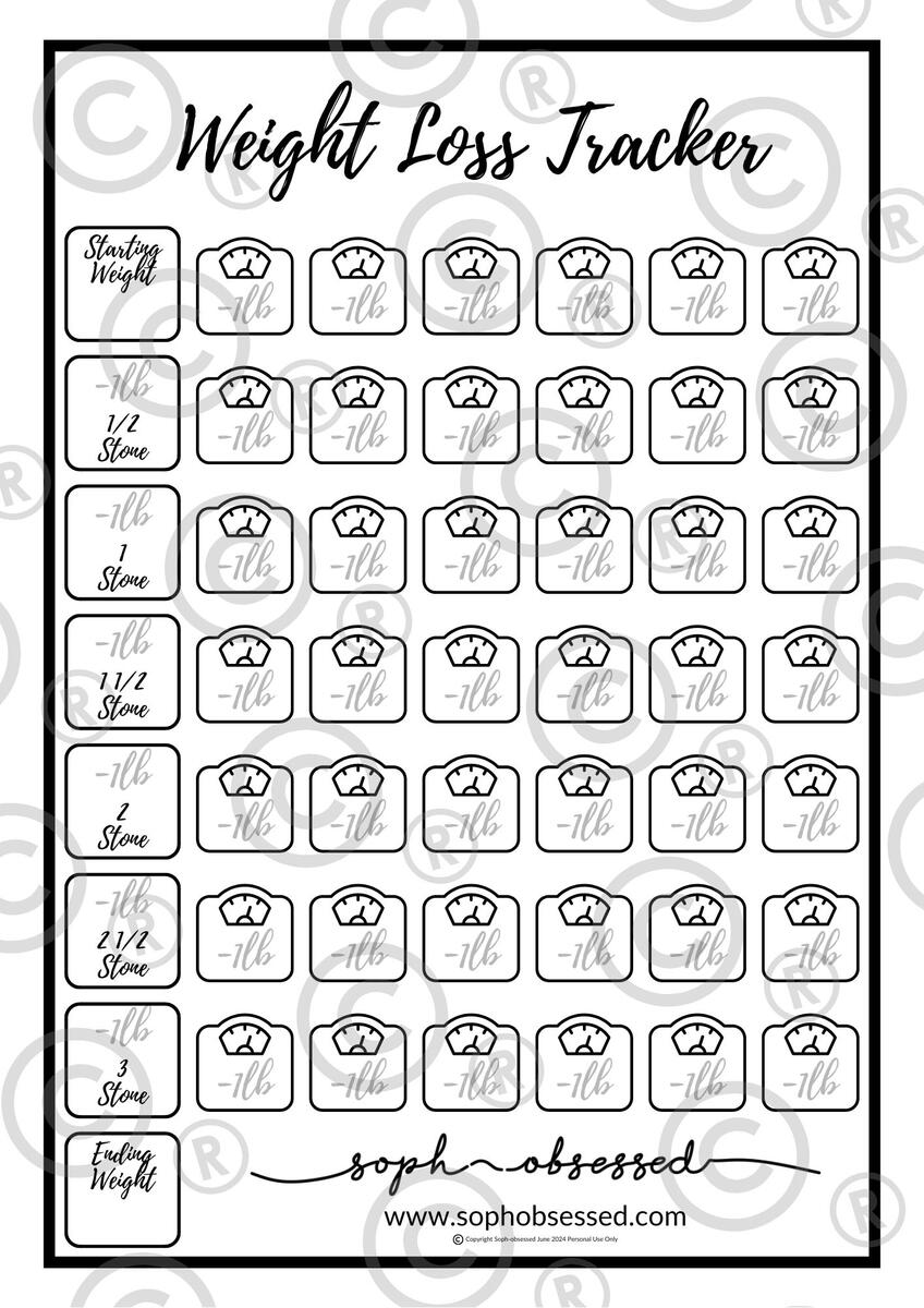 FREE Daily Food Diary Printable Slimming World Friendly Soph Obsessed