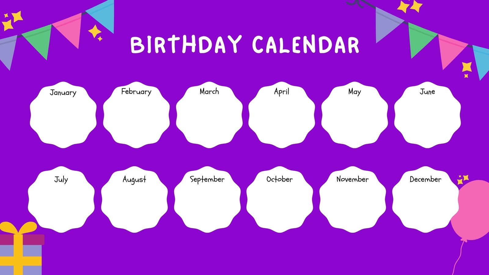 For Classroom Birthday 12 Free PDF Printables Printablee