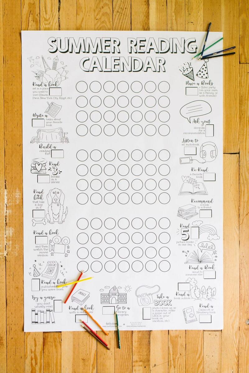 Free Printable Reading Charts Everyday Reading