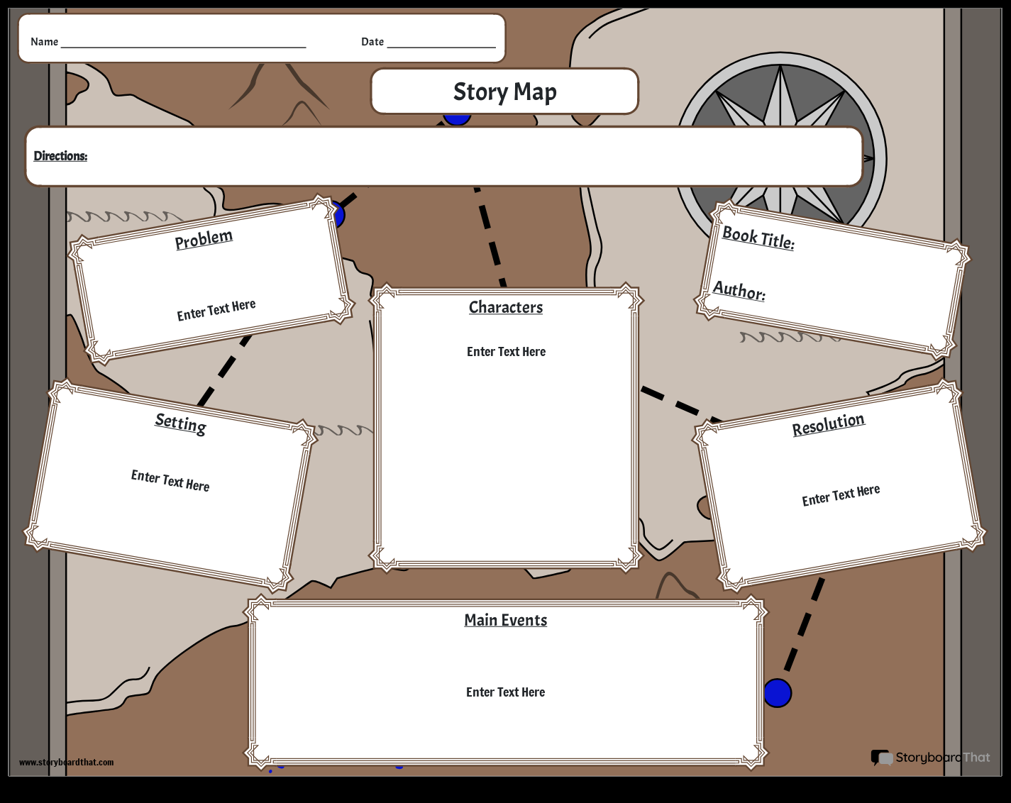 Free Story Map Templates Storyboard That