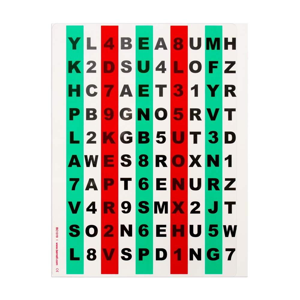Large Bar Reader With Hart Chart Full Page Suppression Testing Vision Training Tool