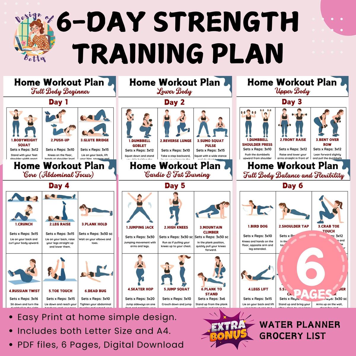 Printable Weight Lifting Plan For Beginners For Beginners Women 039 S Gym Exercise Plan Women Dumbbell