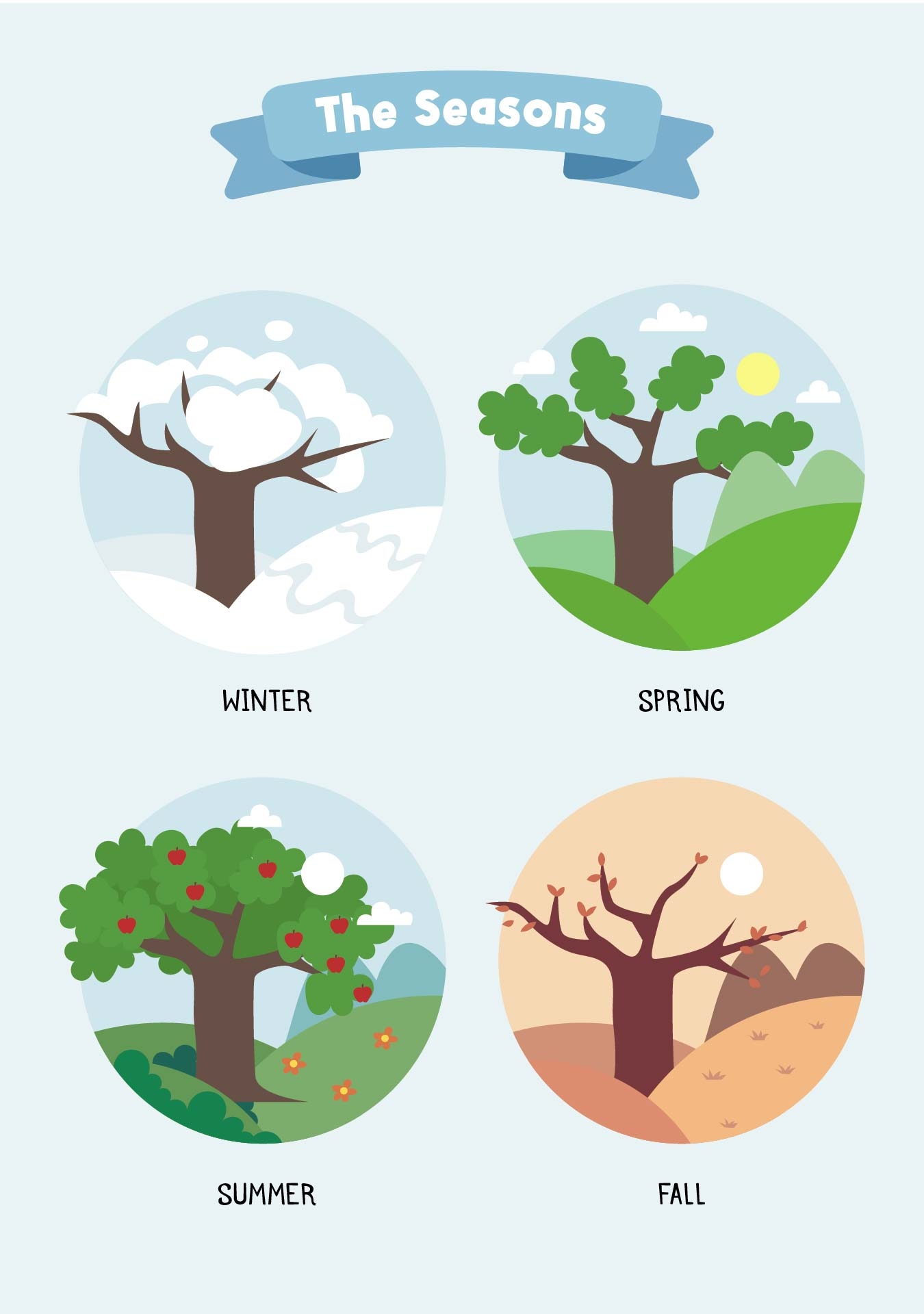 Season And Weather Free 10 Free PDF Printables Printablee
