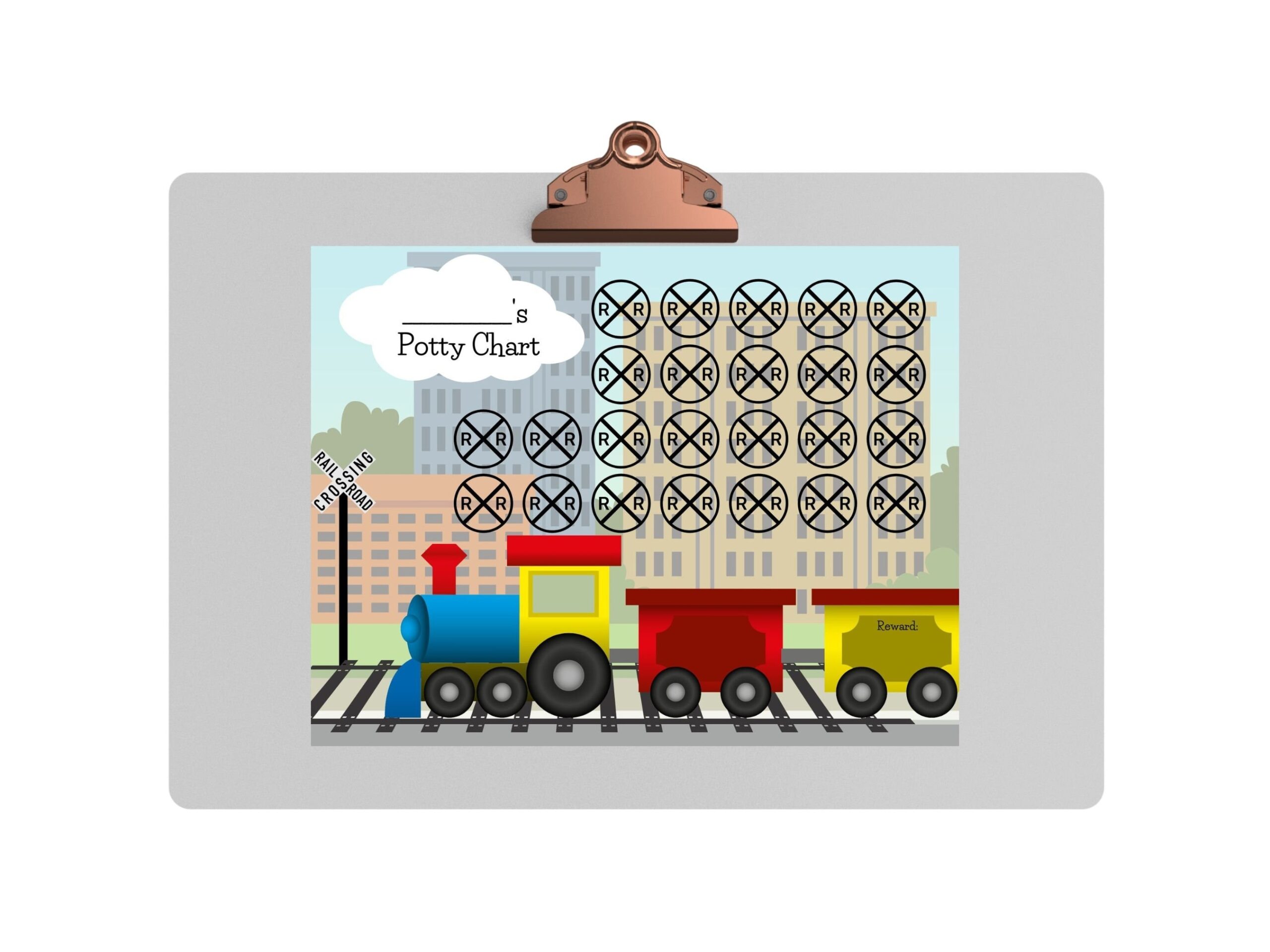 Train Potty Chart Train Potty Training Chart Potty Training Chart Boys Potty Sticker Chart Train Reward Chart Train Sticker Chart Poop Etsy