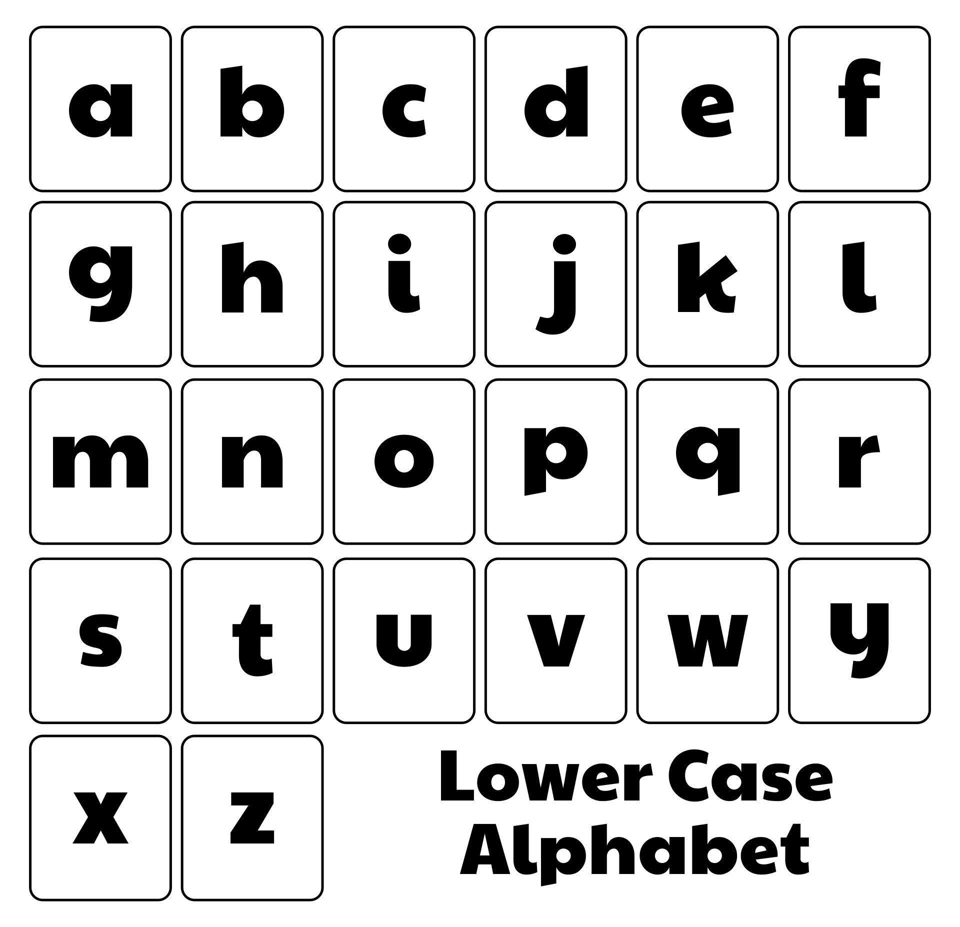 Alphabet Letters Font 6 Free PDF Printables Printablee