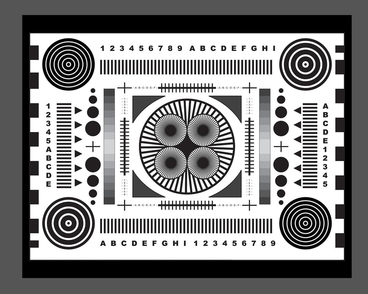 Backfocus Resolution Free Lens Calibration Chart Set Of Focus Charts For Photography Lens Test Digital Download