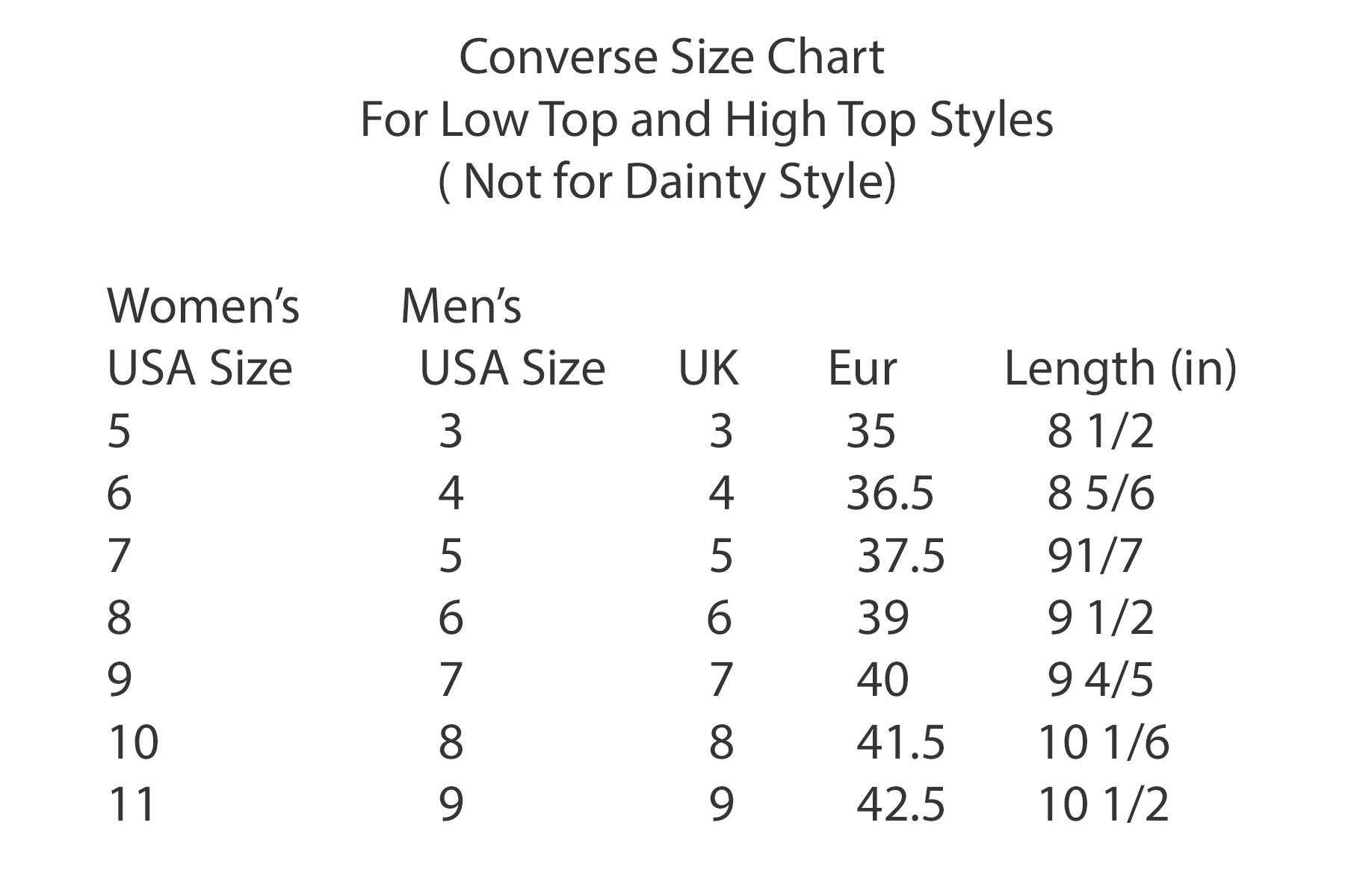 Buy Lace Length For Converse High Tops Online