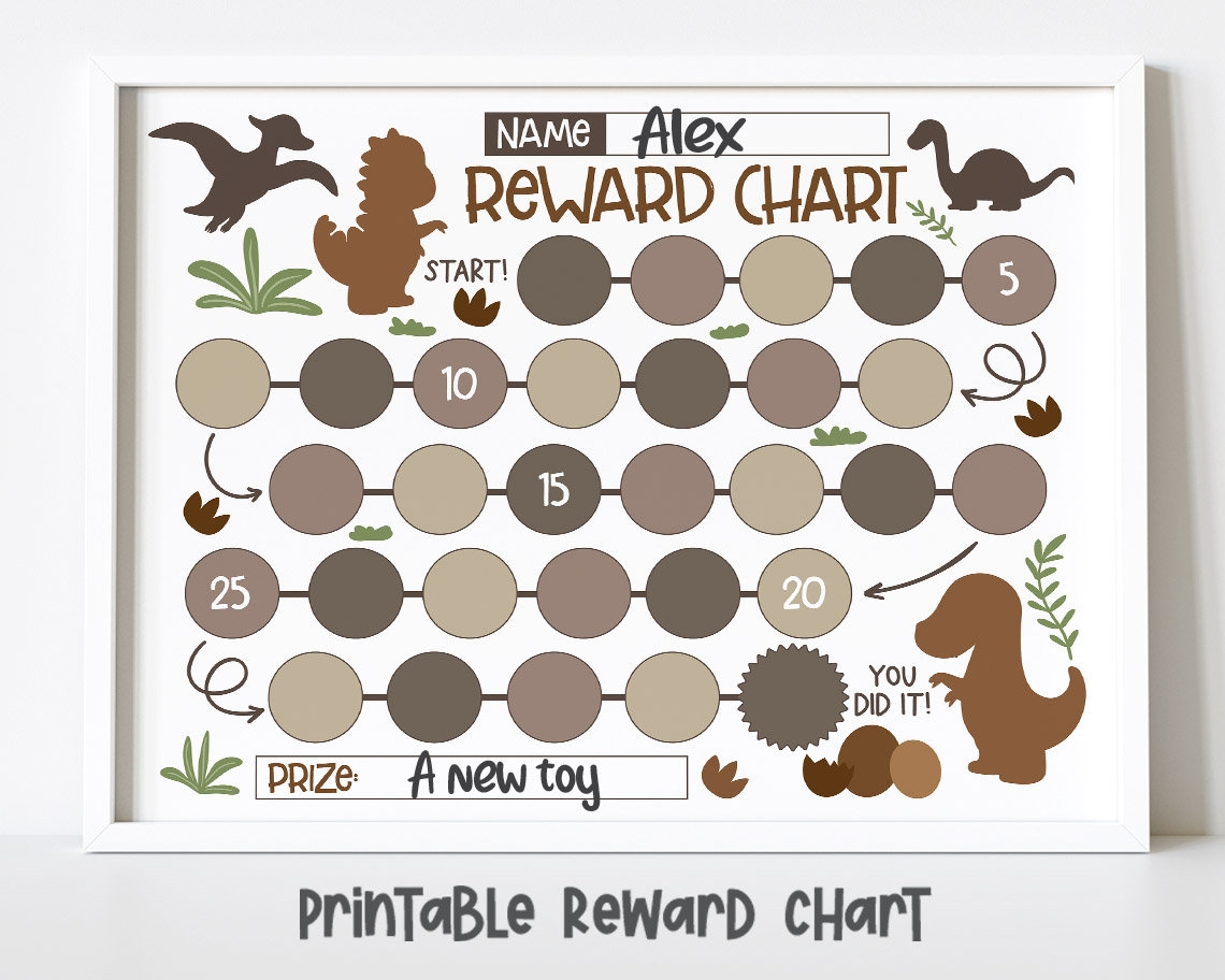 A Simple Reward Chart Free Printable Domestic Fashionista