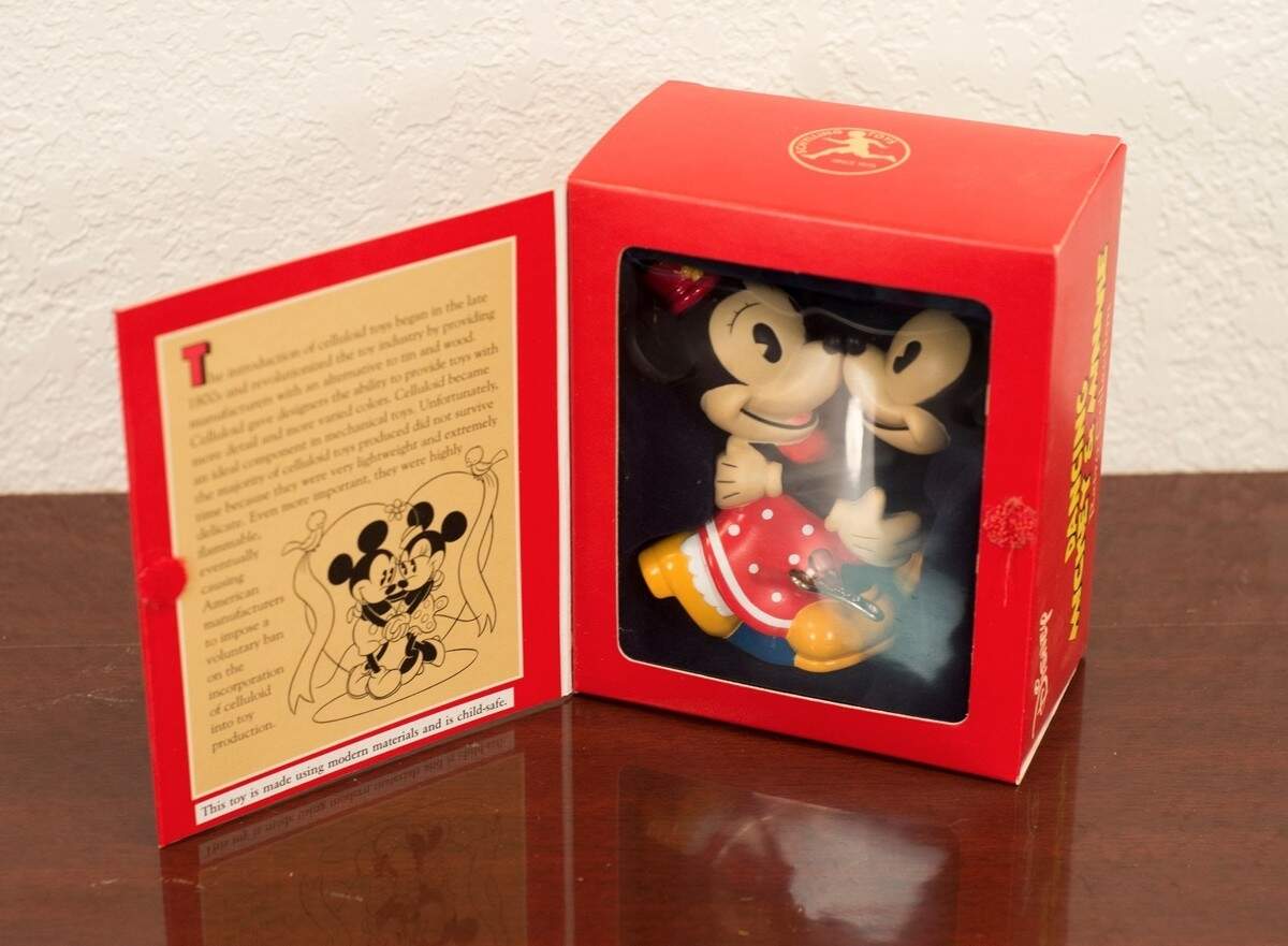 DISNEY DANCING MICKEY MINNIE MOUSE WIND UP TOY SCHYLLING MIB EBay UK