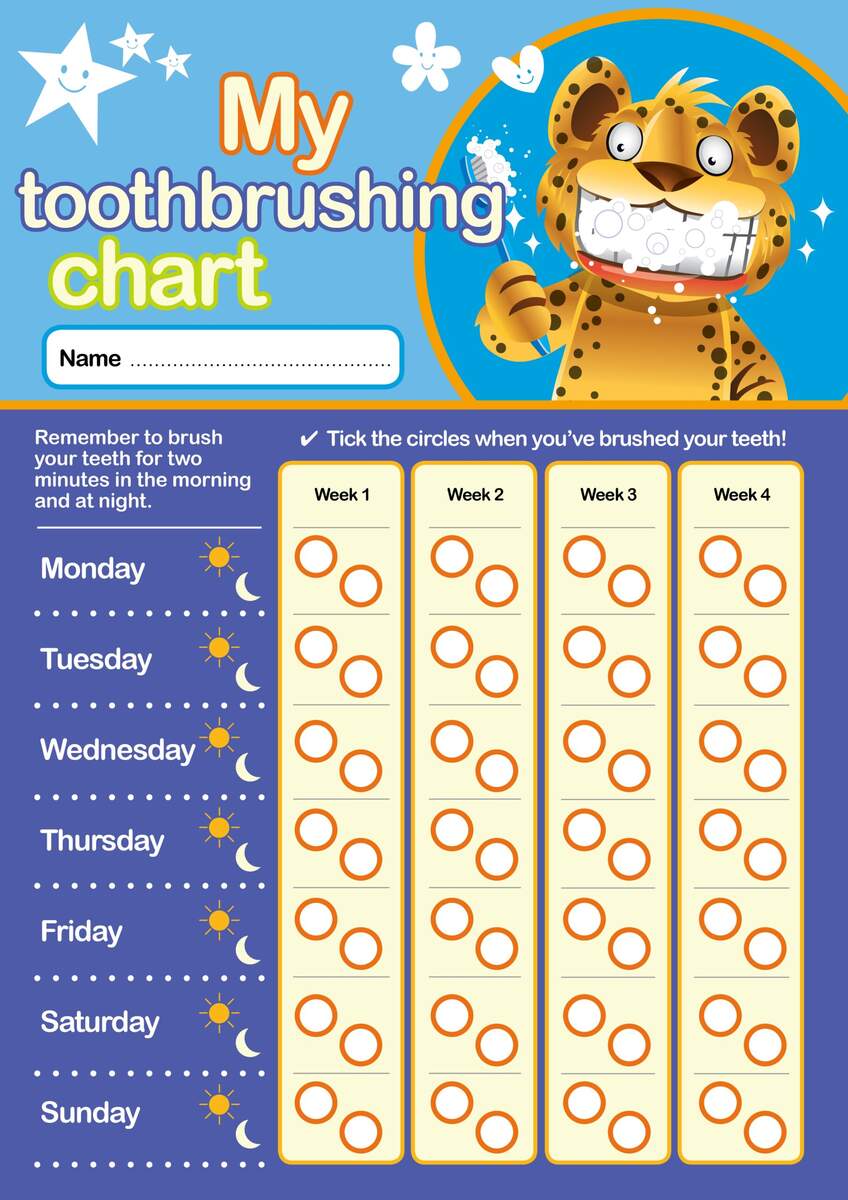 Download Your FREE Toothbrushing Chart DPAS