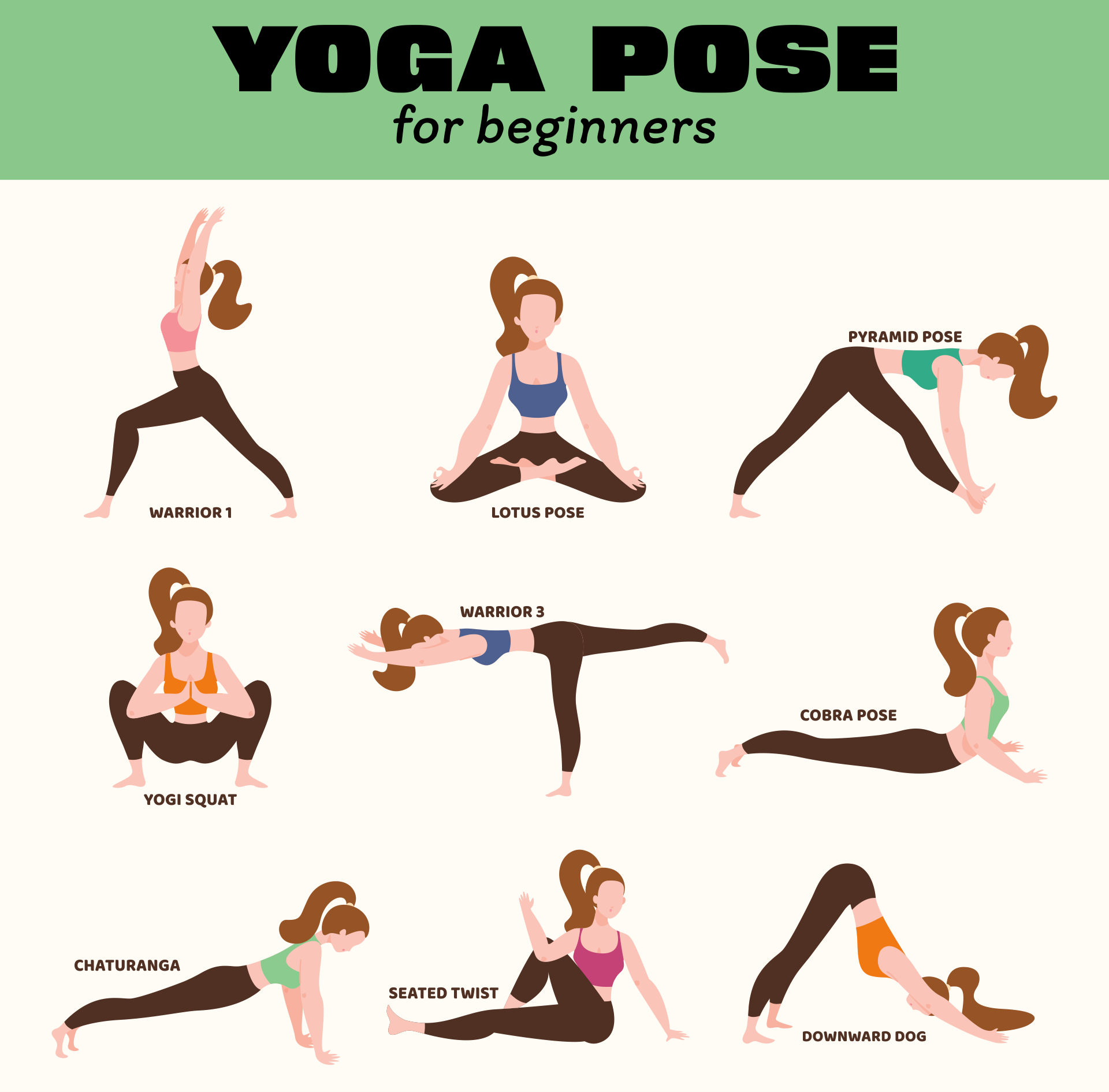 Easy Yoga 9 Free PDF Printables Printablee Worksheets Library