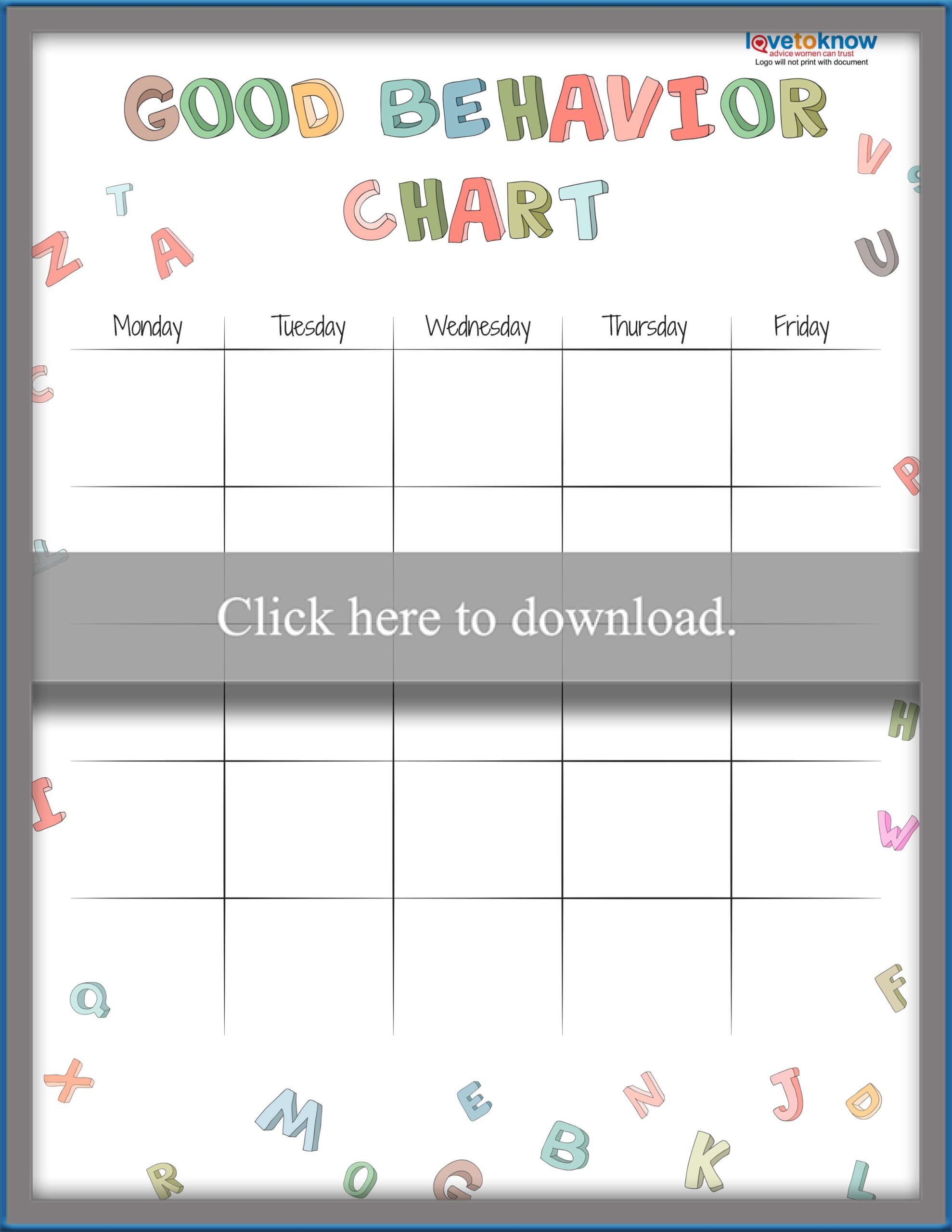 Effective Sticker Charts For Child Behavior Management LoveToKnow
