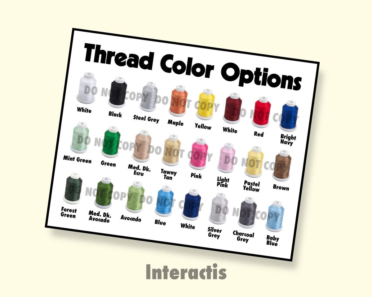 Embroidery Thread Color Chart Essential Swatch Guide For Monogram Embroidery Businesses On Etsy Sulky Thread Colors Etsy