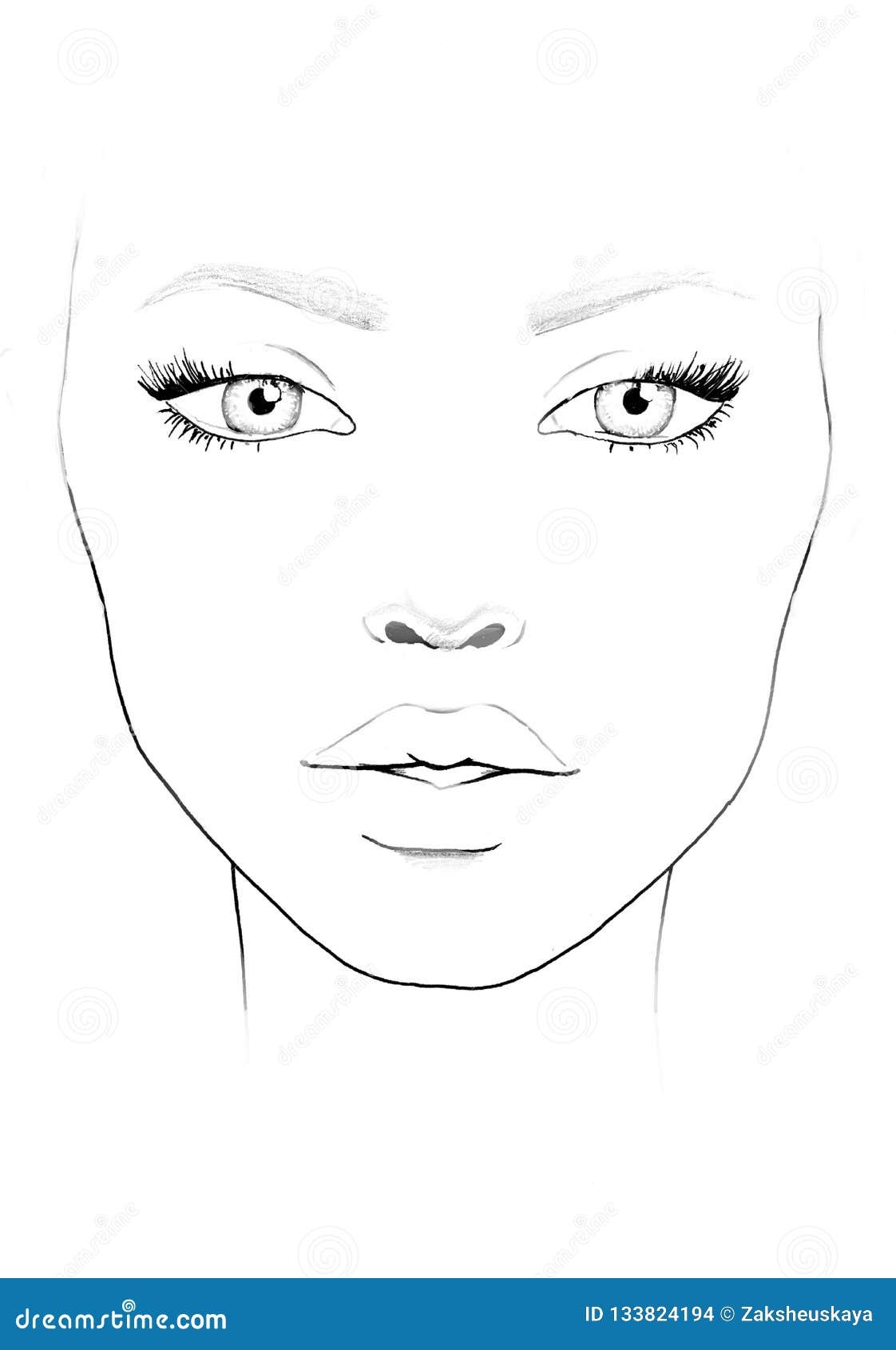 Face Chart Makeup Artist Blank Stock Illustrations 267 Face Chart Makeup Artist Blank Stock Illustrations Vectors Clipart Dreamstime