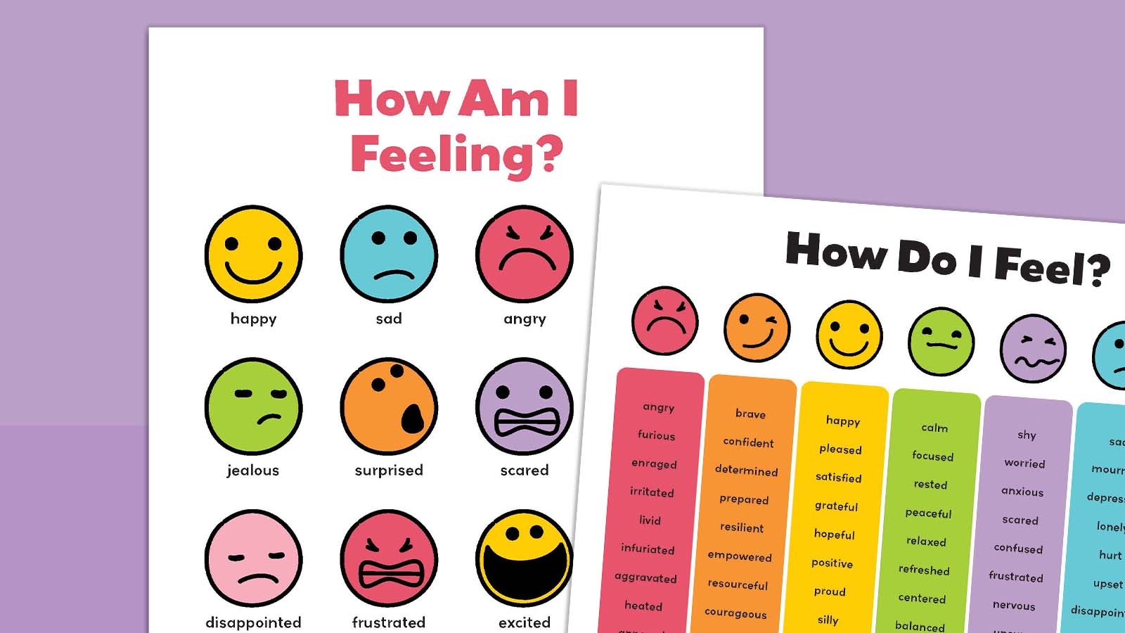Free Feelings Chart Templates Editable And Printable