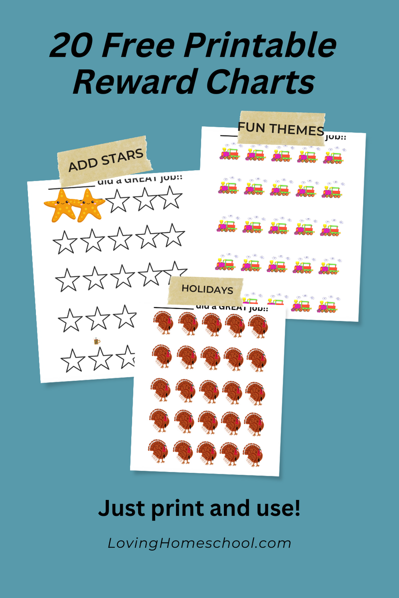 22 Printable Reward Charts For Kids PDF Excel Word
