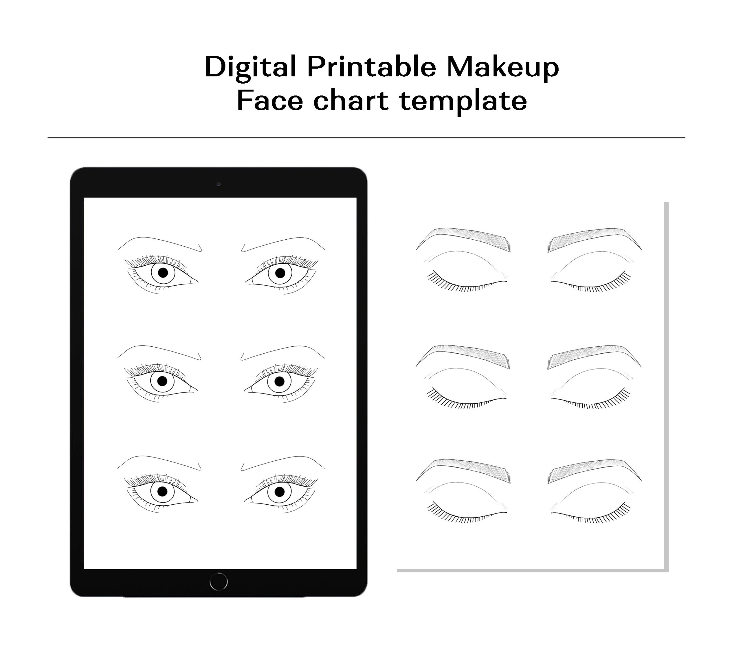 13 School Projects Ideas Makeup Face Charts Face Chart Mac Face Charts