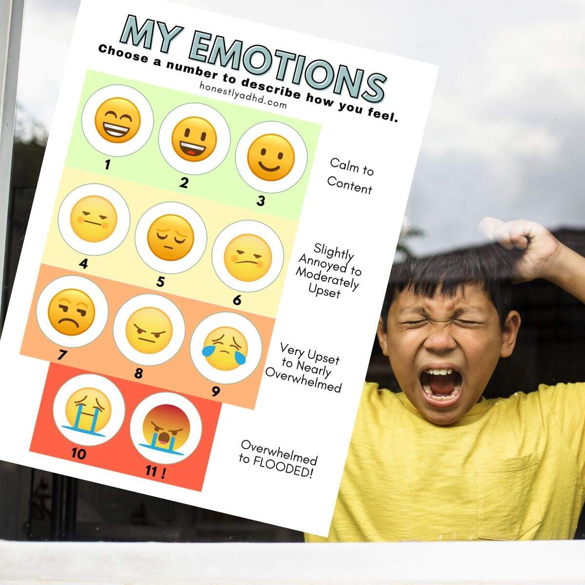 How To Use A Feelings Chart For Kids Free Printable
