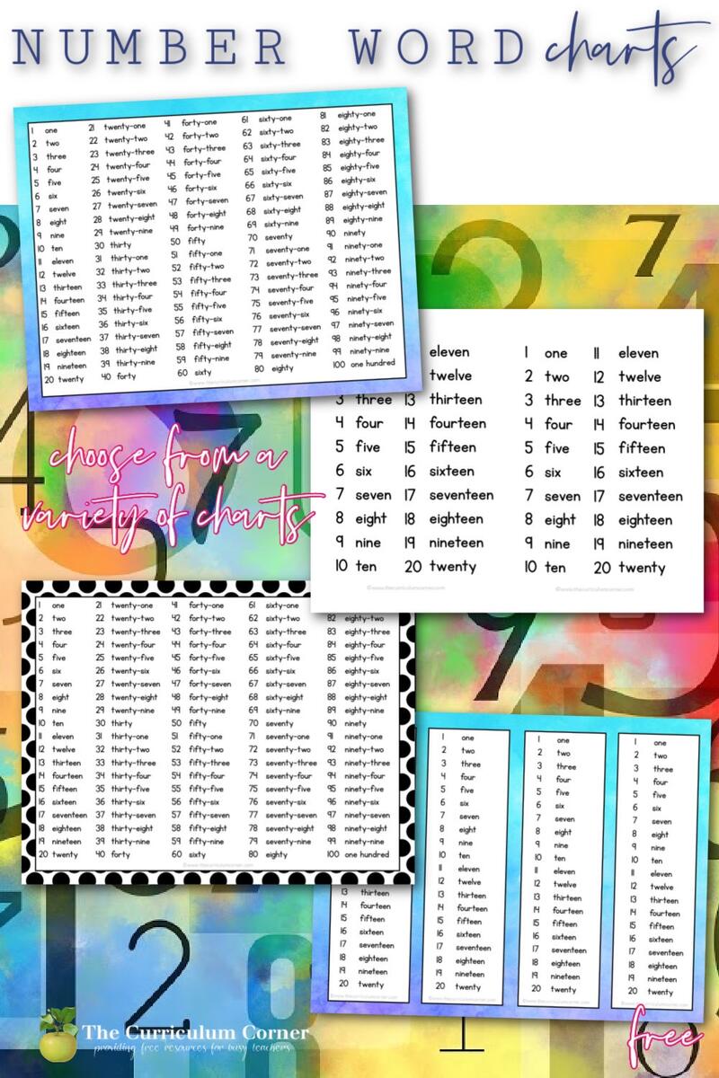 Spelling Number Words 6 Free PDF Printables Printablee