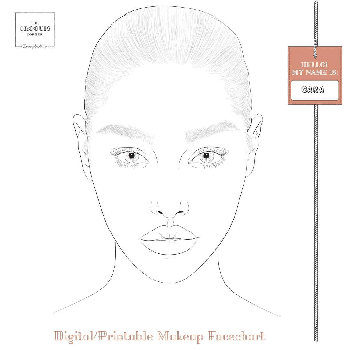 12 Face Chart Ideas Face Chart Makeup Face Charts Face Template