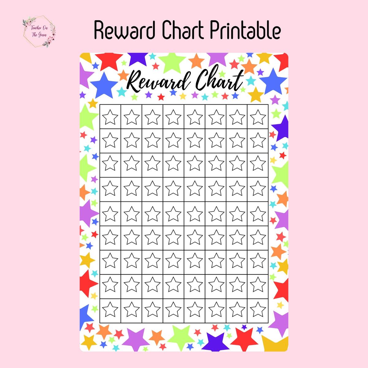 Printable Reward Charts Boy Girl The Girl Creative