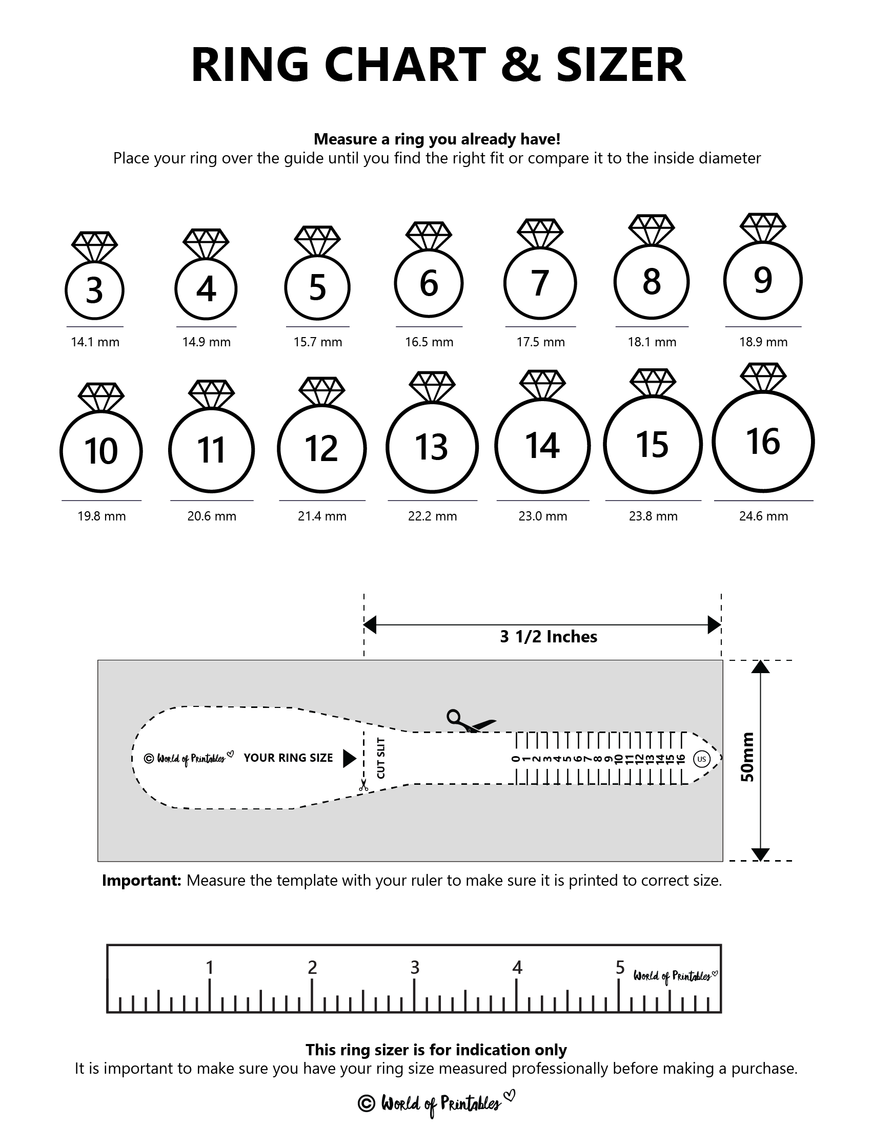 Us Men 039 S Ring Size Printable Chart Chart How To Measure A Man 039 S Ring Finger Size Chart Printable