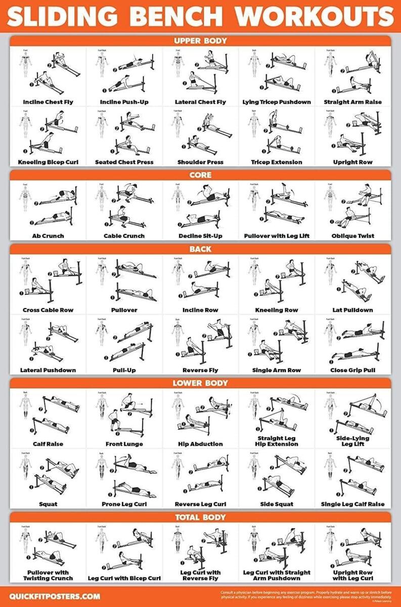 Workout Plan Weider Ultimate Body Works Storage Weider Ultimate Printable Total Gym Exercise Chart Pdf QUICKFIT